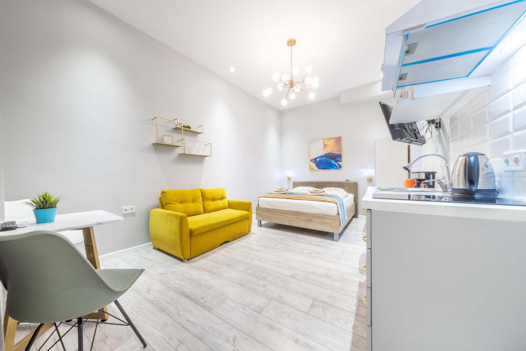 Js Modern Downtown Studios-Self Check-In Budapest Esterno foto